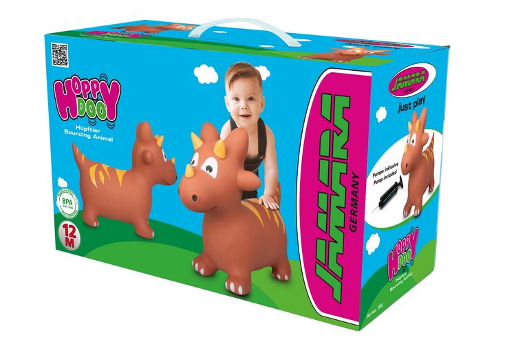 Produktbild: Jamara H&uuml;pftier Dino mit Pumpe