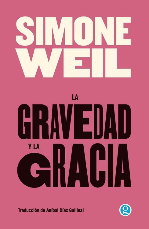 Produktbild: La gravedad y la gracia