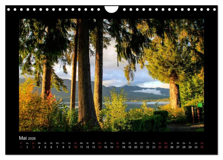 Produktbild: TRAUMLICHT WELTWEIT (Wandkalender 2026 DIN A4 quer), CALVENDO Monatskalender