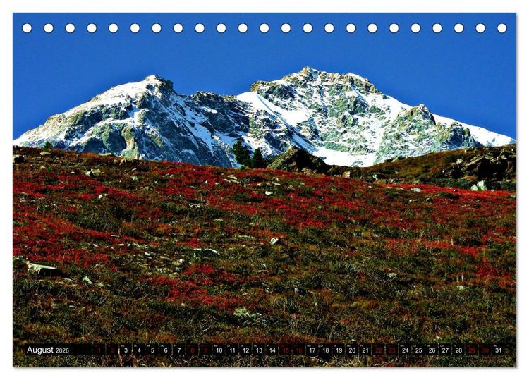 Produktbild: K&ouml;nig Ortler - der etwas andere Berg (Tischkalender 2026 DIN A5 quer), CALVENDO Monatskalender