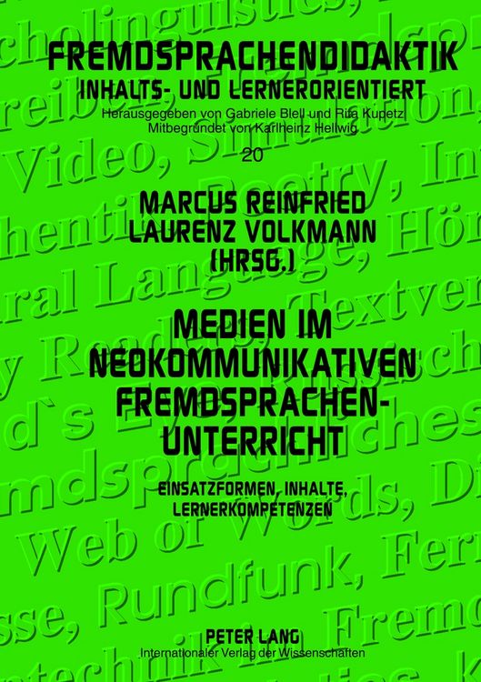 Produktbild: Medien im neokommunikativen Fremdsprachenunterricht