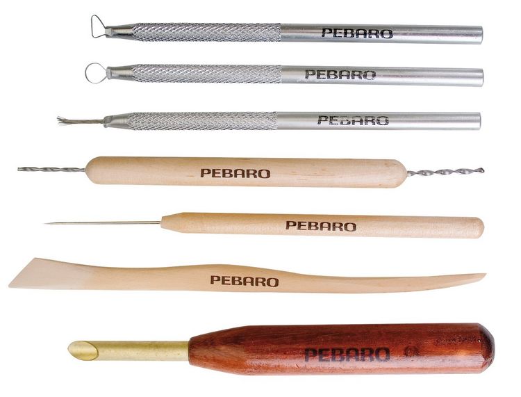 Produktbild: PEBARO TOE200 - T&ouml;pferset 7-teilig zum Modellieren