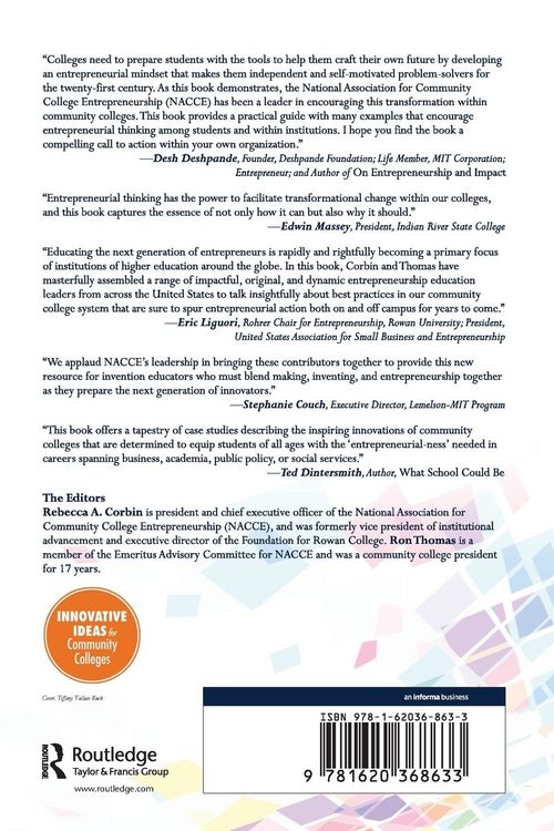 Produktbild: Community Colleges as Incubators of Innovation
