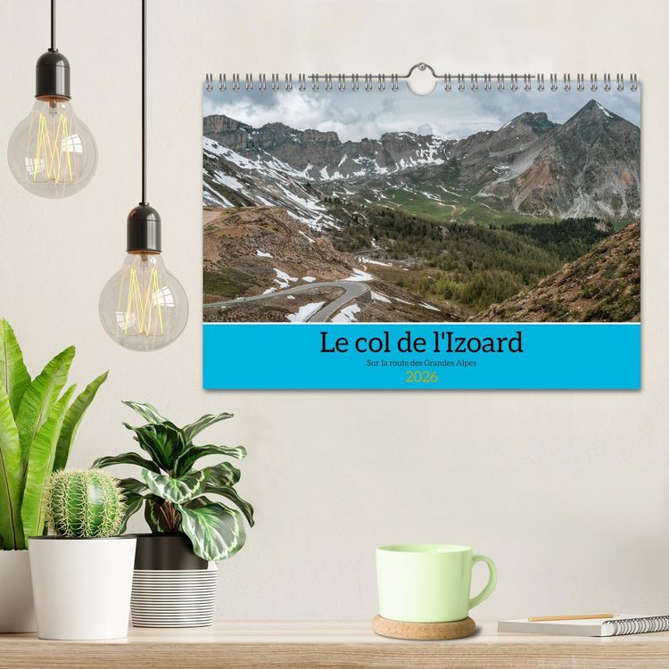 Produktbild: Le col de l'Izoard sur la route des Grandes Alpes (Calendrier mural 2026 DIN A4 vertical), CALVENDO calendrier mensuel