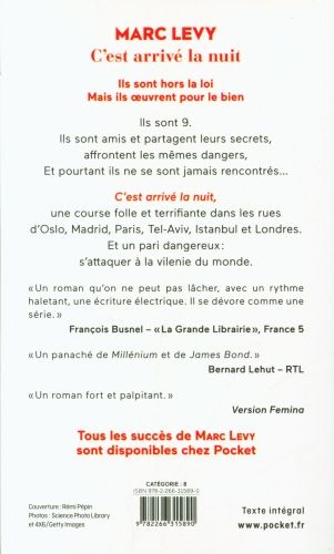 Produktbild: C'est arriv&eacute; la nuit