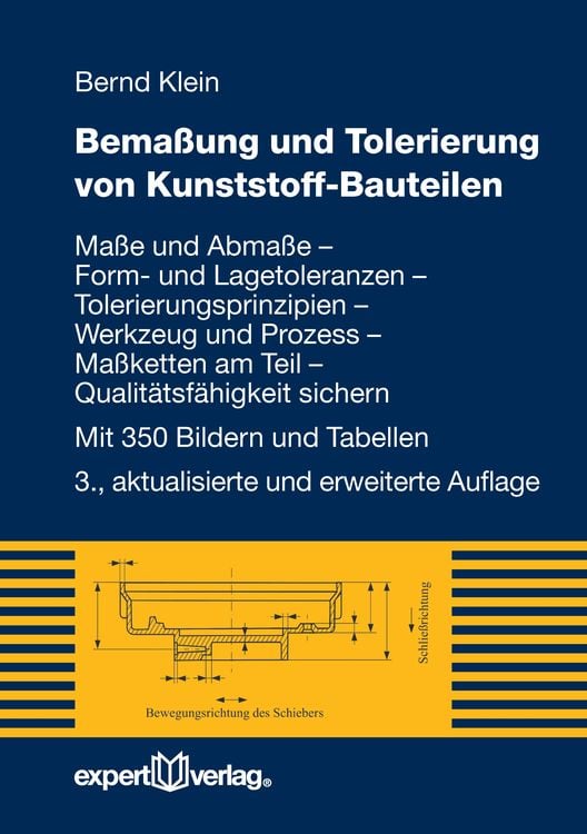 Produktbild: Bemaßung und Tolerierung von Kunststoffbauteilen