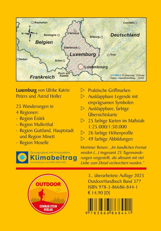 Produktbild: Luxemburg 25 Touren zu den sch&ouml;nsten Zielen im Gro&szlig;herzogtum