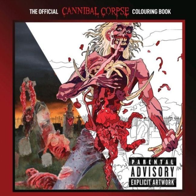 Produktbild: The Official Cannibal Corpse Colouring Book