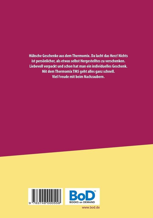 Produktbild: Kreative und liebevolle Geschenke aus dem Thermomix TM5