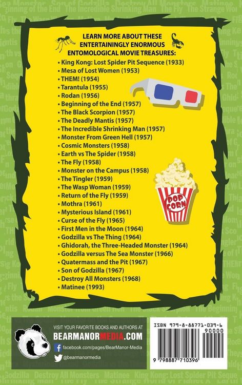 Produktbild: Giant Bug Cinema - A Monster Kid's Guide (hardback)