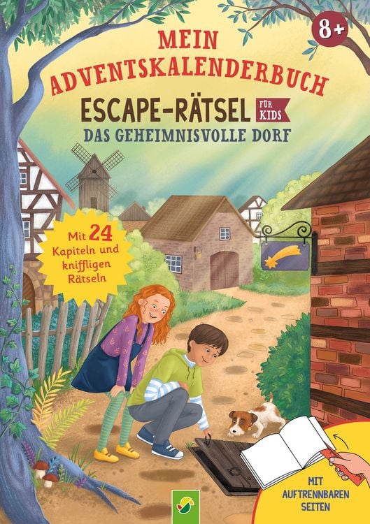 Produktbild: Mein Adventkalenderbuch Escape-R&auml;tsel f&uuml;r Kids