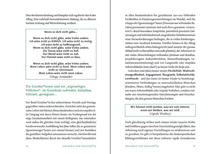 Produktbild: Berufsbild Erzieher*in