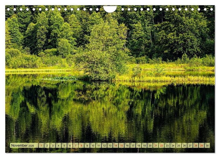 Produktbild: Karseen im Nordschwarzwald (Wandkalender 2026 DIN A4 quer), CALVENDO Monatskalender