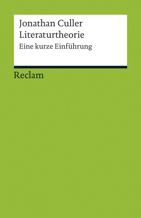 Produktbild: Literaturtheorie