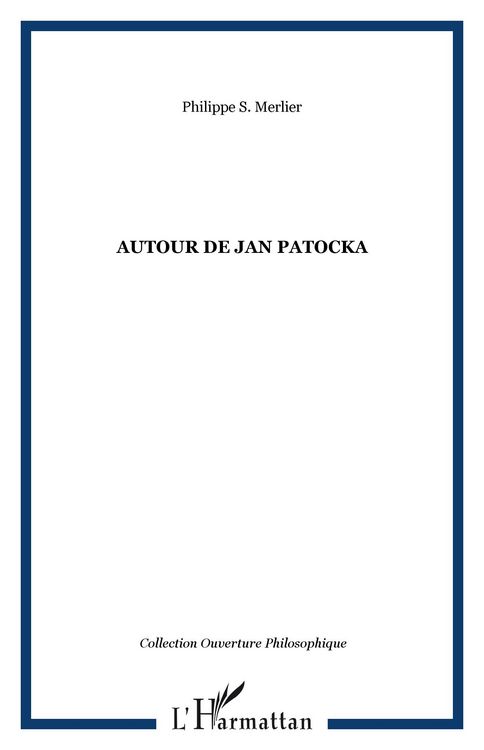 Produktbild: Autour de Jan Patocka