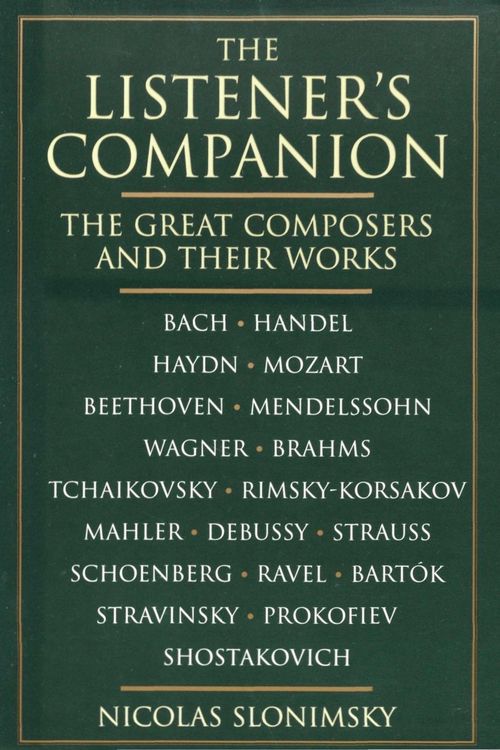 Produktbild: The Listener's Companion: The Great Composers and their Works