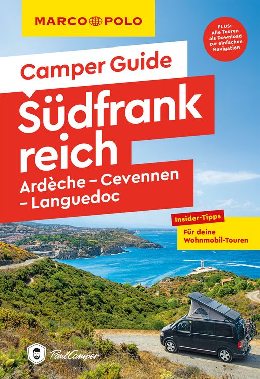 Produktbild: MARCO POLO Camper Guide S&uuml;dfrankreich: Ard&egrave;che, Cevennen & Languedoc