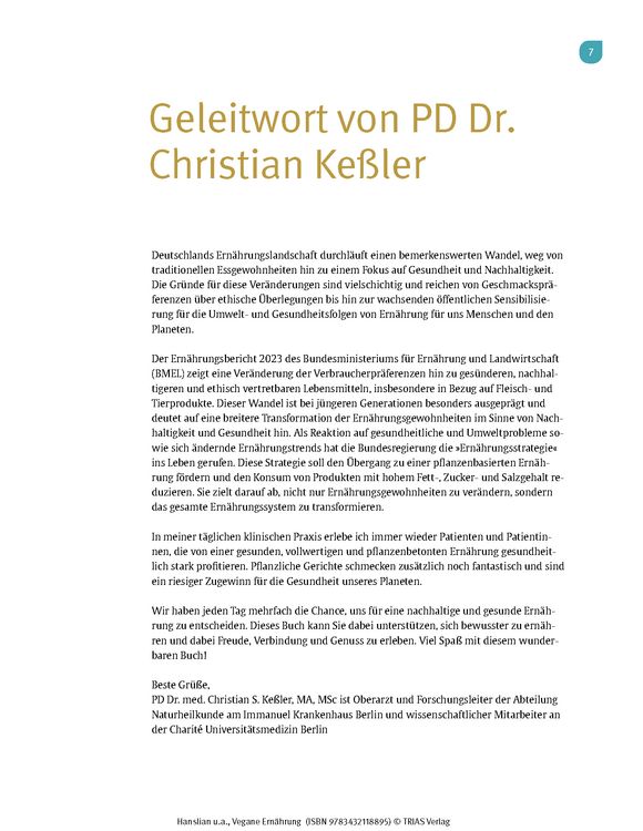 Produktbild: Medical Cooking: Vegane Ernährung