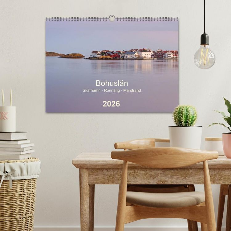 Produktbild: Bohusl&auml;n. Sk&auml;rhamn - R&ouml;nn&auml;ng - Marstrand (Wandkalender 2026 DIN A3 quer), CALVENDO Monatskalender