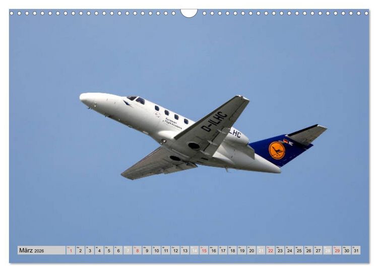 Produktbild: Flugzeuge - Starts und Landeanfl&uuml;ge (Wandkalender 2026 DIN A3 quer), CALVENDO Monatskalender