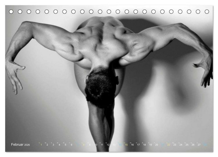 Produktbild: M&auml;nner... backview (Tischkalender 2026 DIN A5 quer), CALVENDO Monatskalender