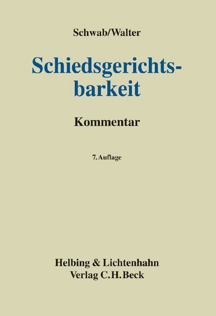 Bild vom Artikel Schiedsgerichtsbarkeit vom Autor Karl Heinz Schwab