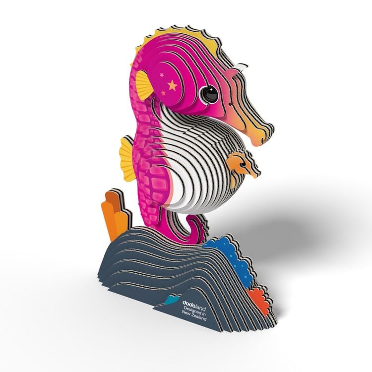 Produktbild: EUGY - 3D Bastelset Seepferdchen