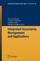 Produktbild: Integrated Uncertainty Management and Applications