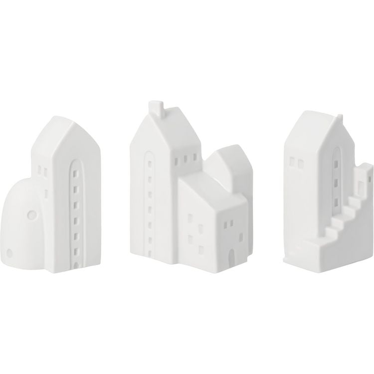 Produktbild: Stadth&auml;uschen 12 Stk. 3 Designs