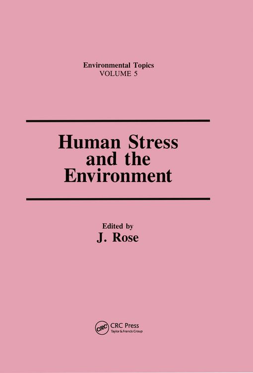 Produktbild: Human Stress and the Environment