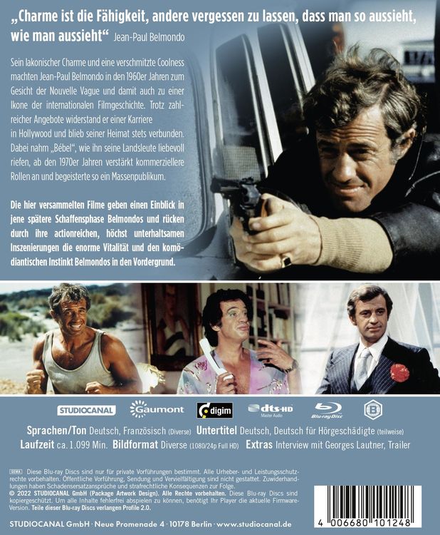 Best of Jean-Paul Belmondo Edition [10 BRs]
