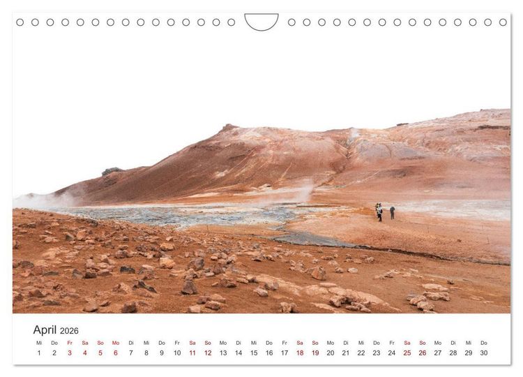 Produktbild: Island - Mehr als nur eine Insel. (Wandkalender 2026 DIN A4 quer), CALVENDO Monatskalender