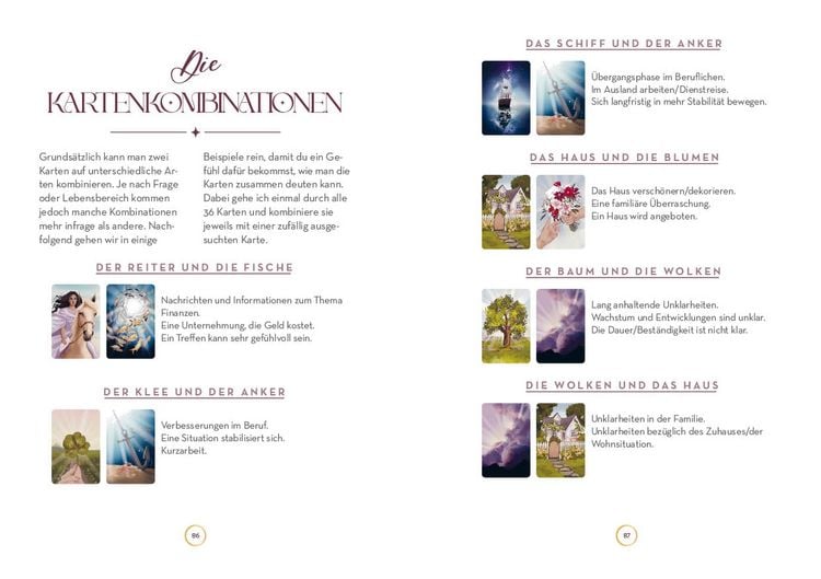 Produktbild: Lenormand-Kartenset: Seelenreise Lenormand