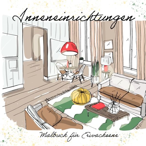 Produktbild: Malbuch f&uuml;r Erwachsene Inneneinrichtungen