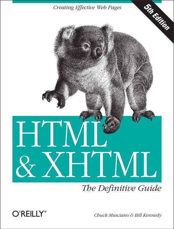 Produktbild: HTML & XHTML: The Definitive Guide