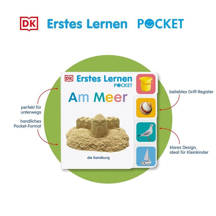 Produktbild: Erstes Lernen Pocket. Am Meer