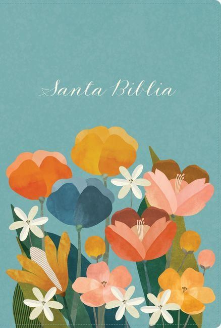 Produktbild: Rvr 1960 Biblia Letra Grande Tama&ntilde;o Manual Edici&oacute;n Especial, Aqua, S&iacute;mil Piel