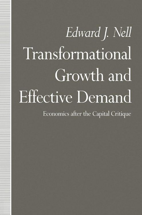 Produktbild: Transformational Growth and Effective Demand