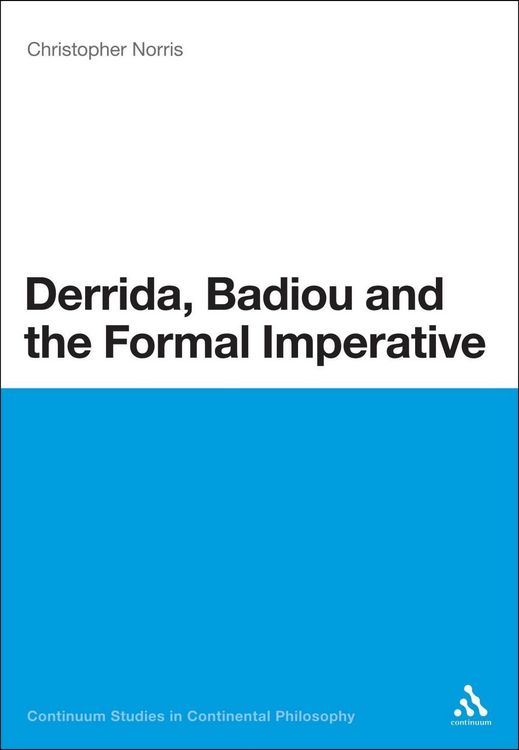 Produktbild: Derrida, Badiou and the Formal Imperative