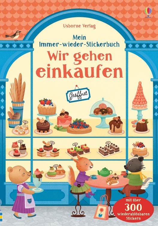 Produktbild: Mein Immer-wieder-Stickerbuch: Wir gehen einkaufen