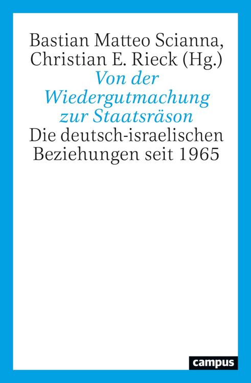 Produktbild: Von der Wiedergutmachung zur Staatsr&auml;son
