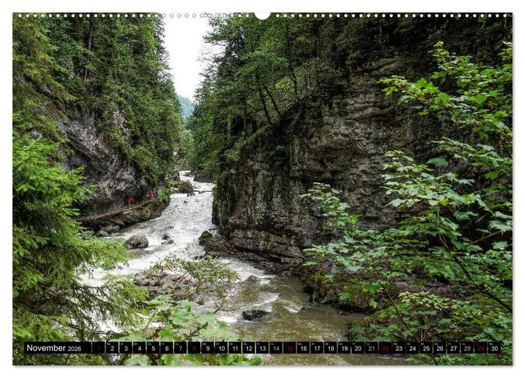 Produktbild: Allg&auml;u - Natur pur (hochwertiger Premium Wandkalender 2026 DIN A2 quer), Kunstdruck in Hochglanz