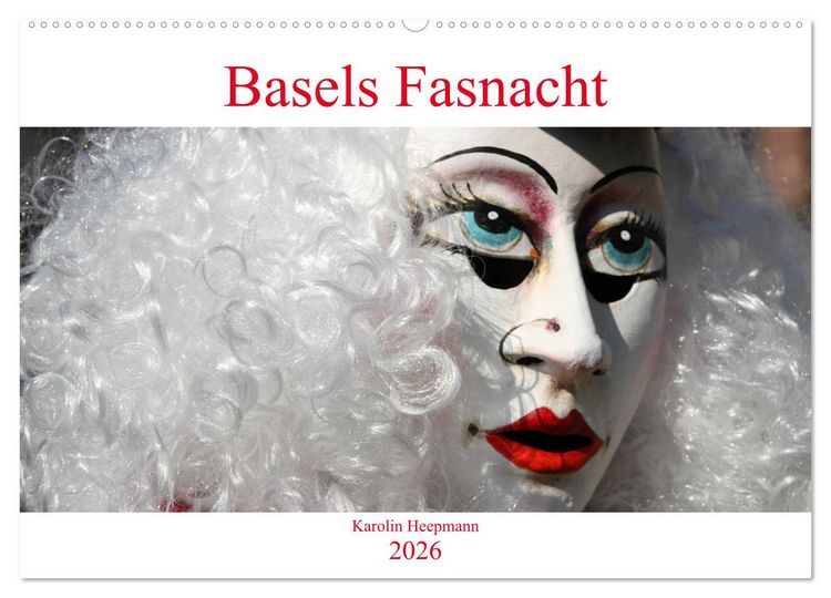 Produktbild: Basels Fasnacht (Wandkalender 2026 DIN A2 quer), CALVENDO Monatskalender