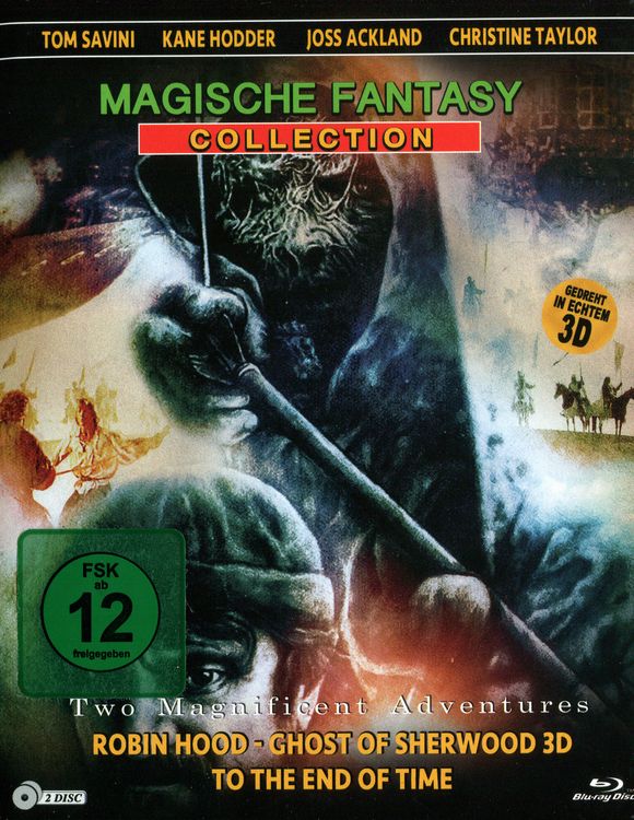 Produktbild: Fantasy Collection - Robin Hood - Ghosts of Sherwood 3D/To the Ends of Time - Uncut & Full HD Remastered (+ Blu-ray 3D)