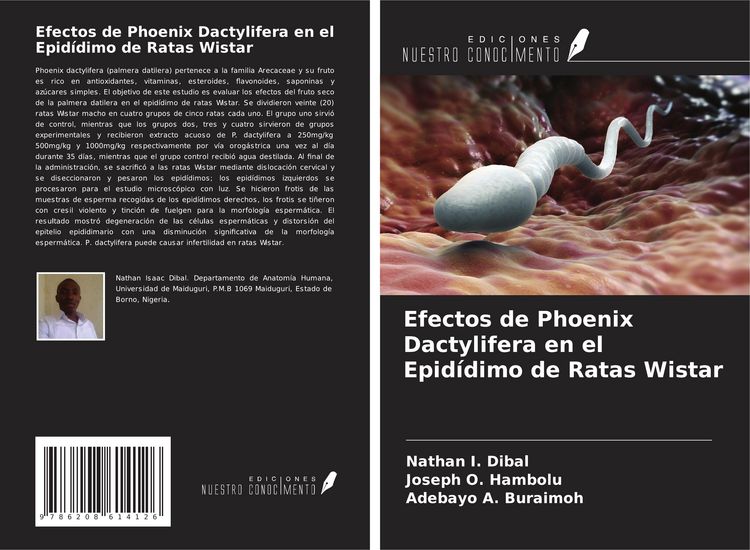 Produktbild: Efectos de Phoenix Dactylifera en el Epid&iacute;dimo de Ratas Wistar