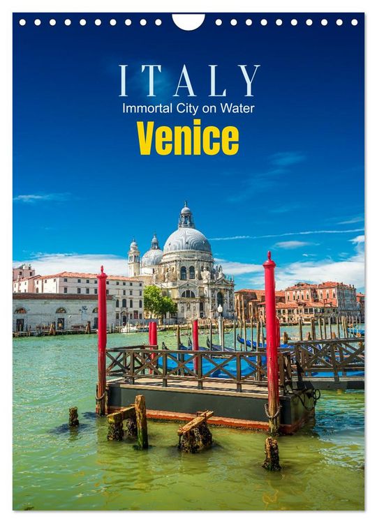 Produktbild: Italy, Venice - Immortal City on Water (Wall Calendar 2026 DIN A4 portrait), CALVENDO 12 Month Wall Calendar
