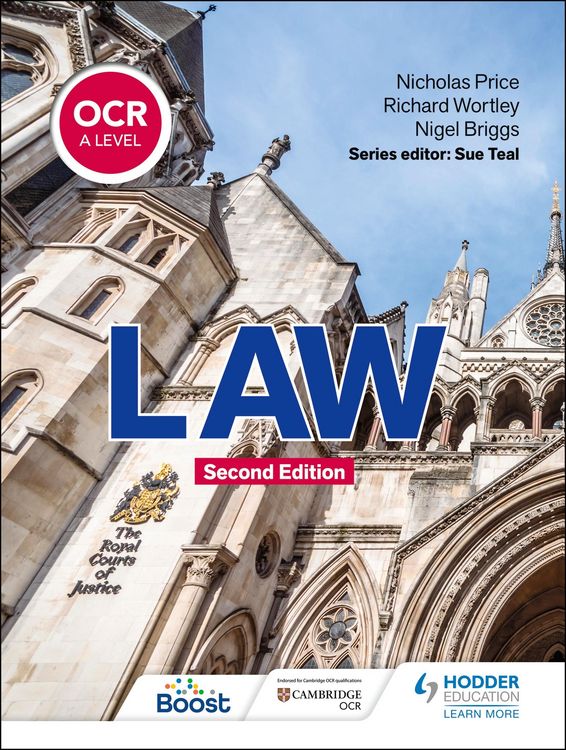 Produktbild: OCR A Level Law Second Edition