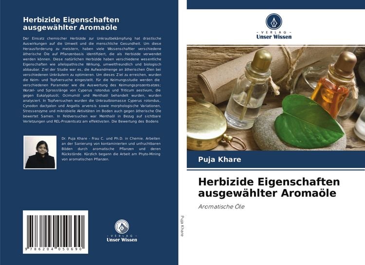 Produktbild: Herbizide Eigenschaften ausgew&auml;hlter Aroma&ouml;le