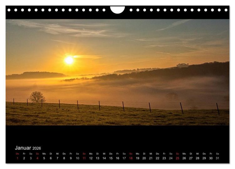 Produktbild: NEBEL (Wandkalender 2026 DIN A4 quer), CALVENDO Monatskalender