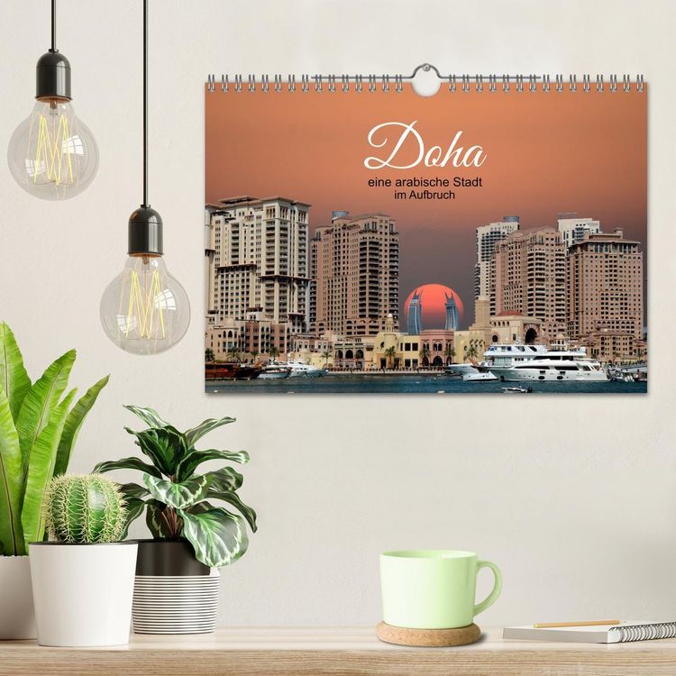 Produktbild: Doha, die arabische Welt im Aufbruch (Wandkalender 2026 DIN A4 quer), CALVENDO Monatskalender
